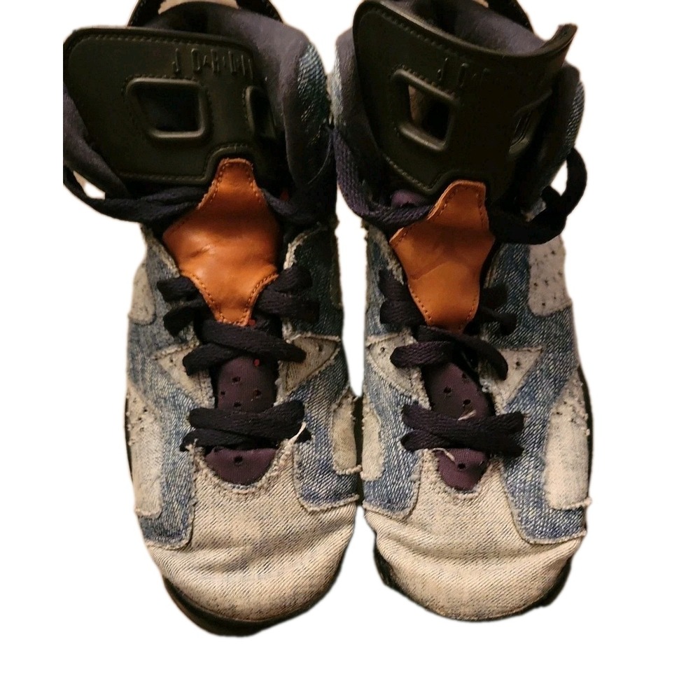 Size‎ 7 men - Air Jordan 6 Retro Washed Denim very nice vintage